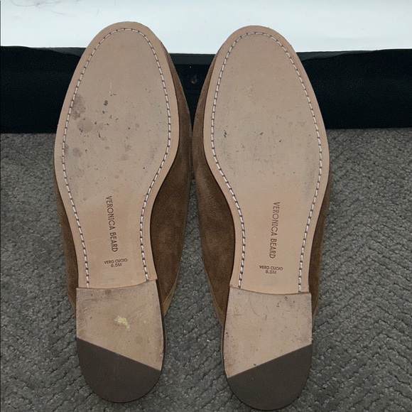 Veronica Beard Women’s Hazelwood Penny Suede Mules Size 8.5M - Picture 8 of 11